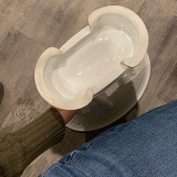 Antique Cherub Trinket Dish - Picture 4 of 5